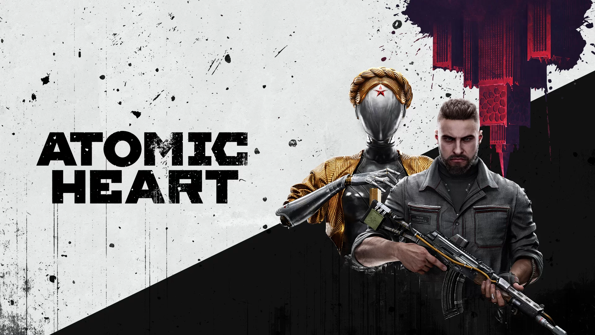  Atomic Heart Premium Edition afiş