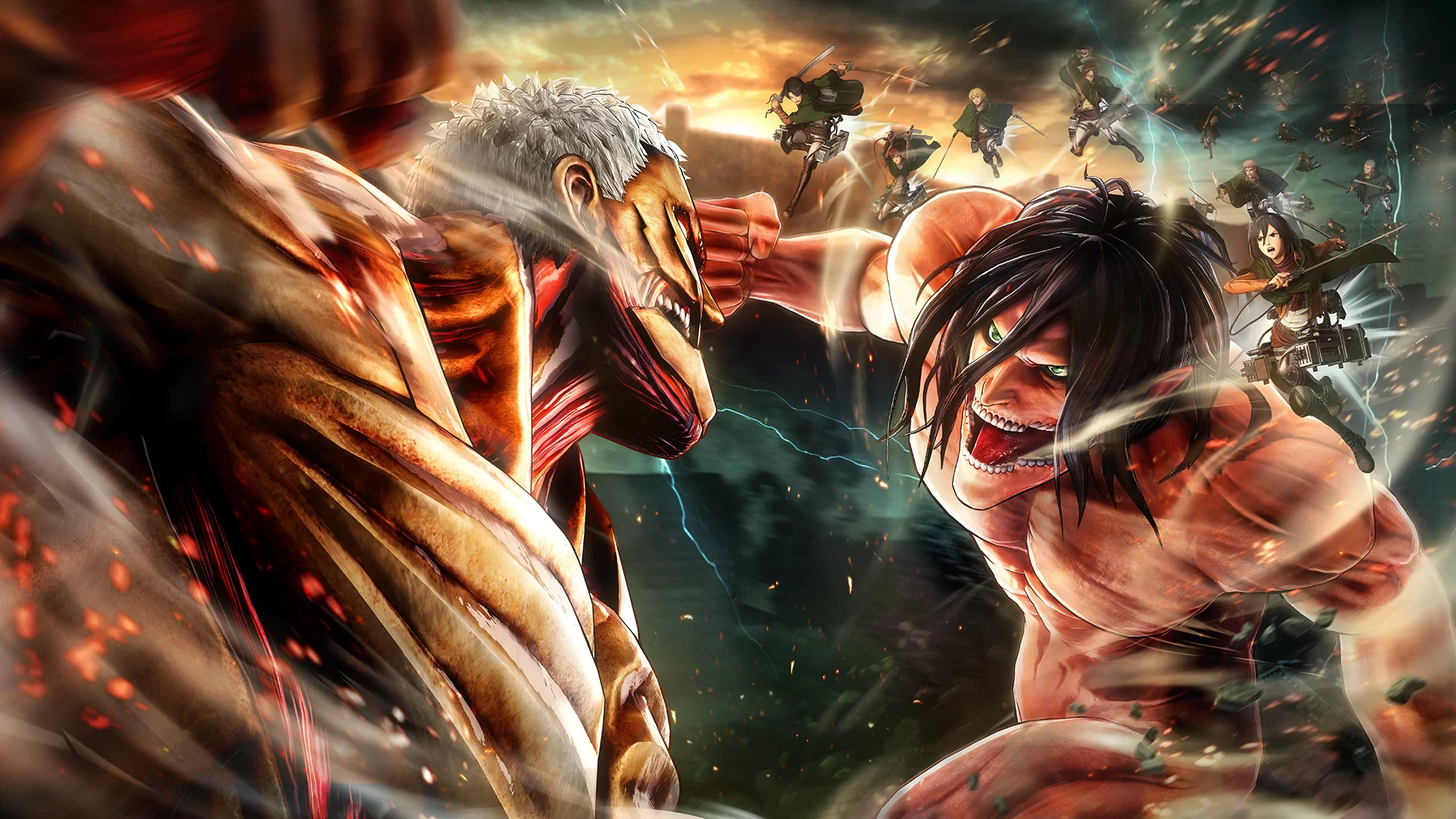  Attack on Titan 2 Final Battle afiş