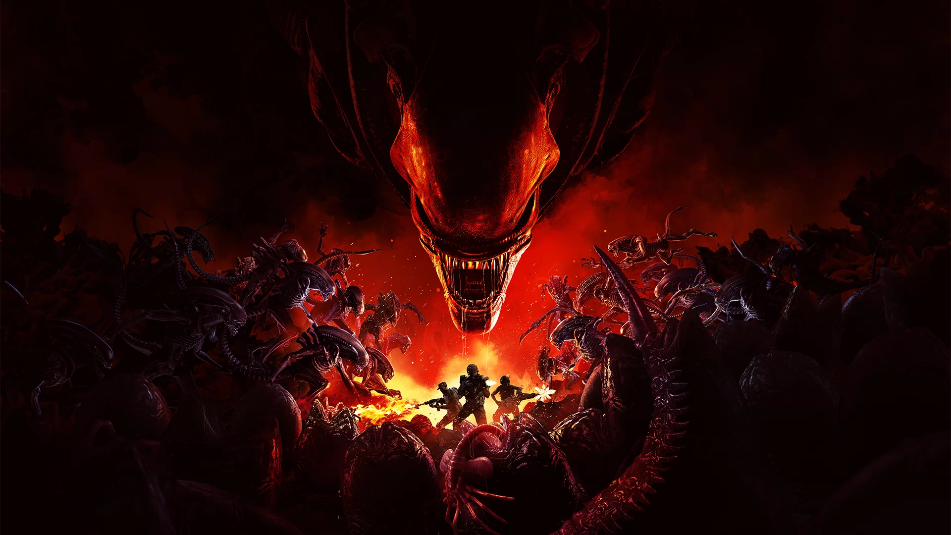  Aliens Fireteam Elite afiş